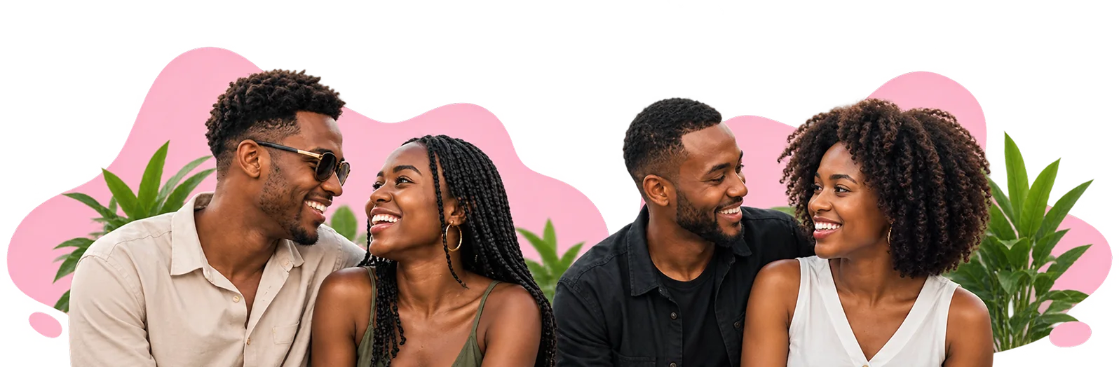 Happy couples